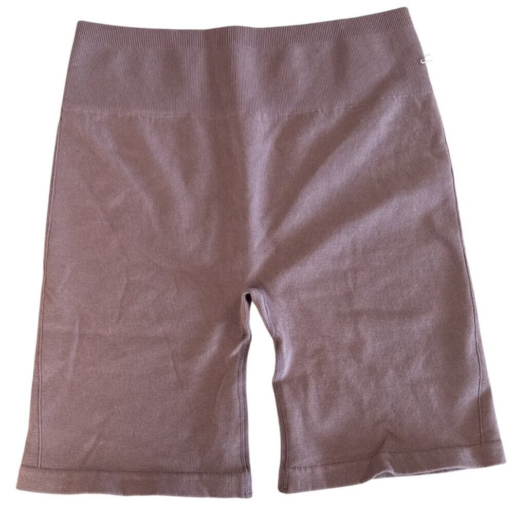 Everlane Seamless Bike Short~Size XL/XXL~Light Purple High Rise NWOT L3 35 - Picture 2 of 6
